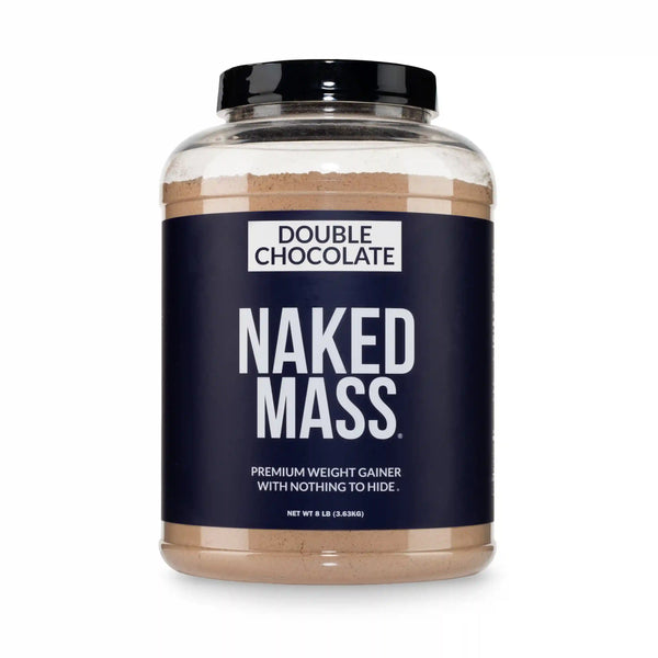 Double Chocolate Mass Gainer Protein Supplement | Naked Mass - 8LB